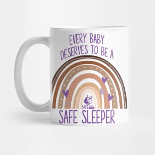 Safe Sleepers Diversity Rainbow Mug